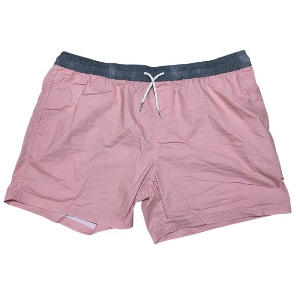 Original Use Board Shorts Mens X-Large Unlined Elastic Waist Pink Gray - Picture 1 of 7